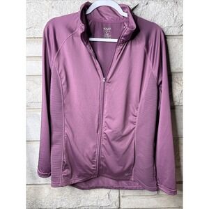 VOGO by Athletica Eggplant Ladies XL Full Zip Athletic Jacket